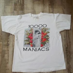 💥Rare Single Stitch 10,000 Maniacs💥